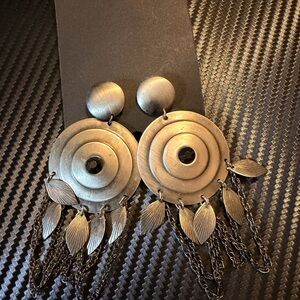 Elegant Gold Statement Earrings